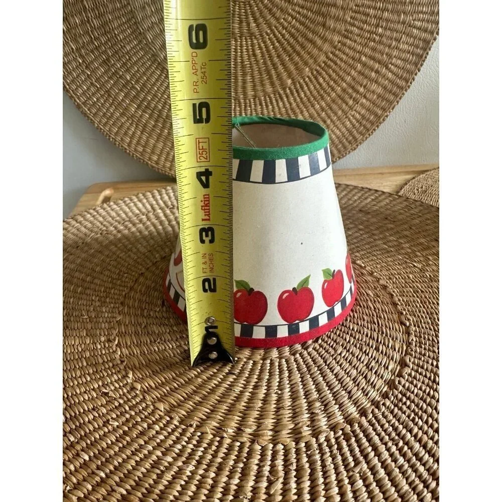 Vintage Apple small lamp shade